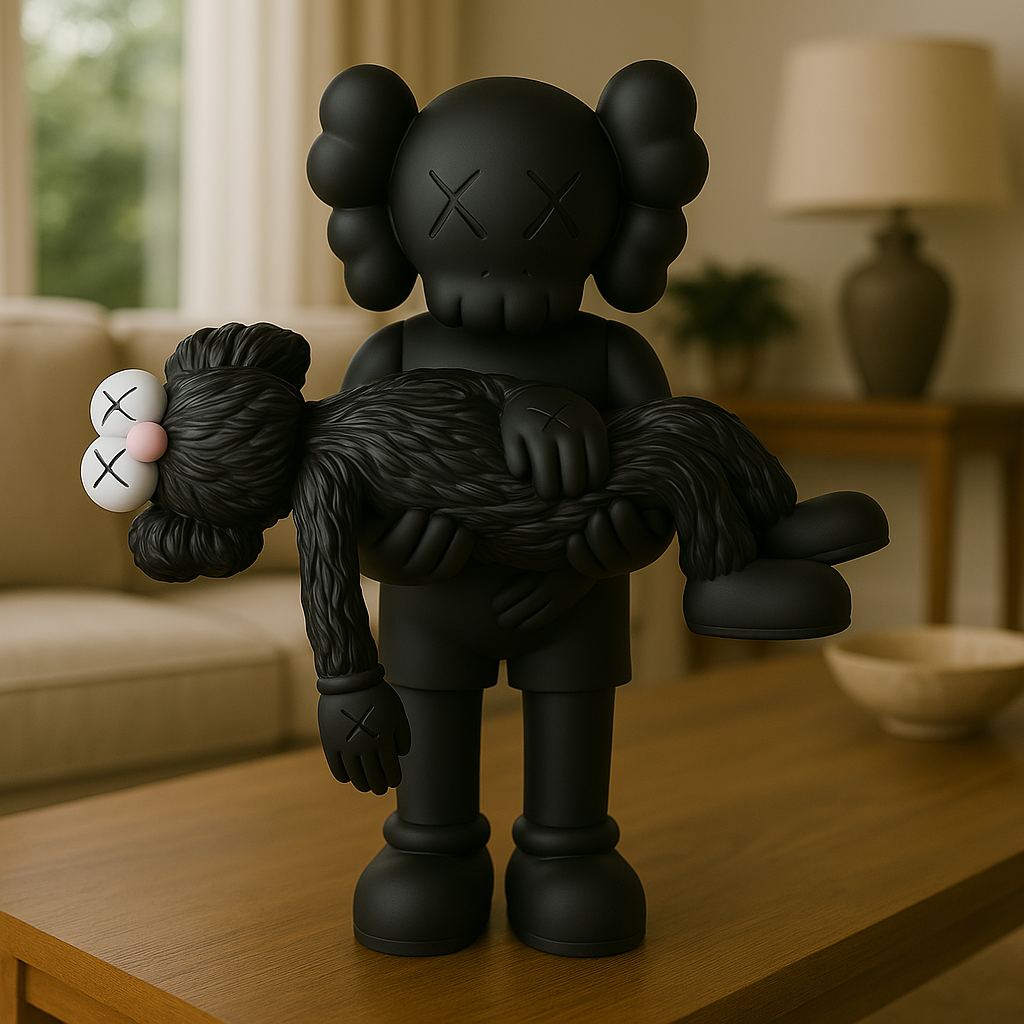 Kaws Gone Black