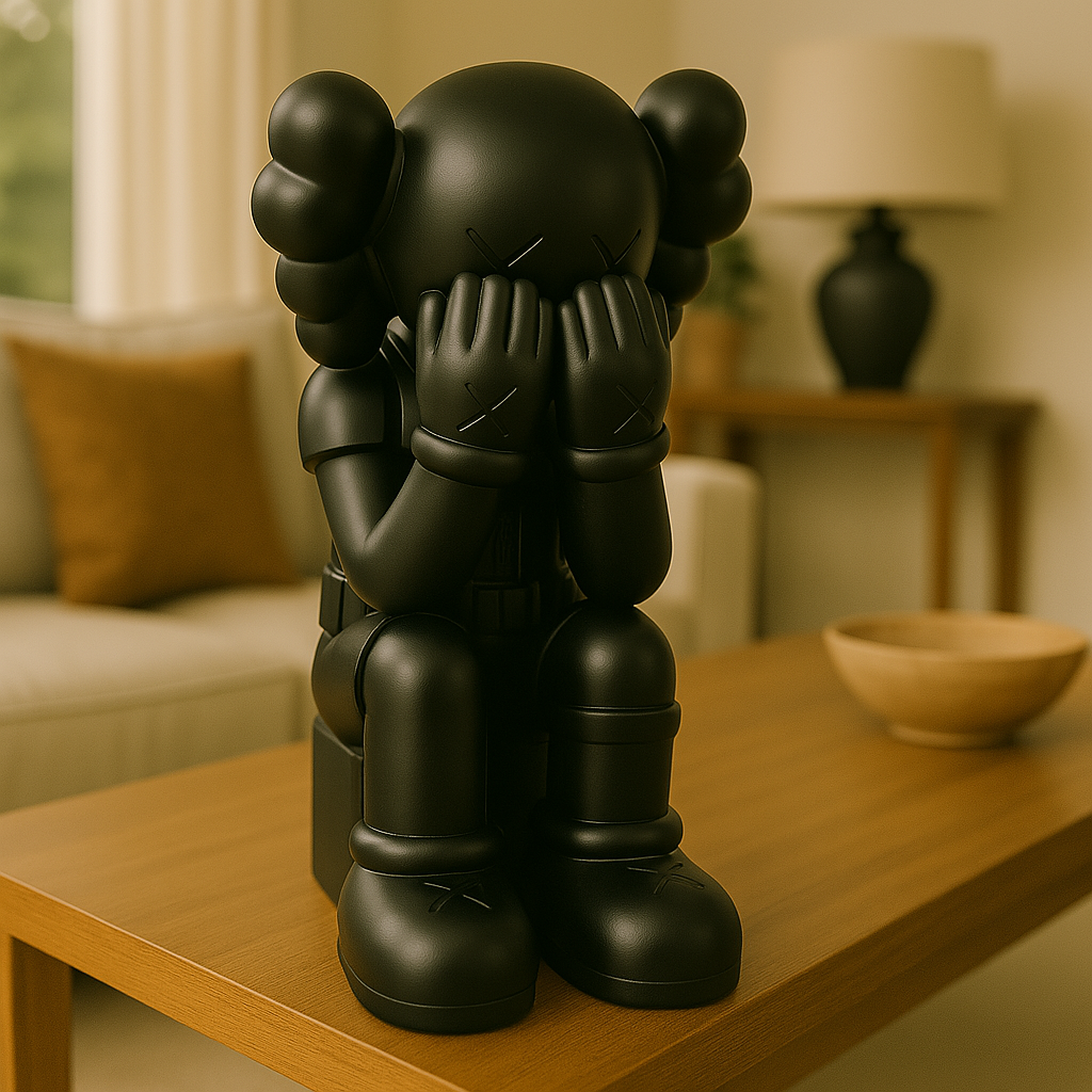 Kaws Hide Black