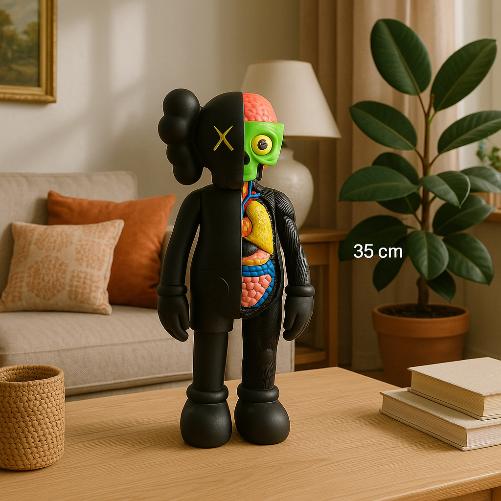 Kaws Anatomy Black