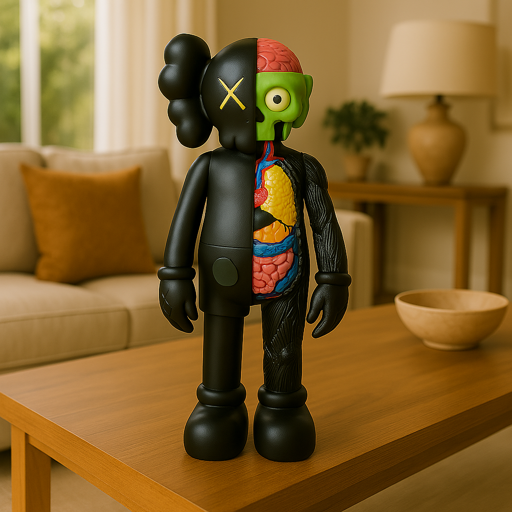 Kaws Anatomy Black