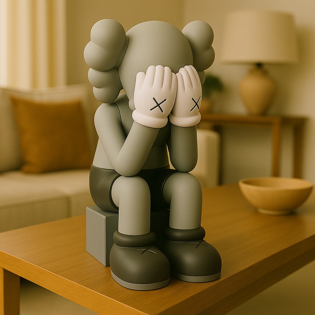 Kaws Hide Gray