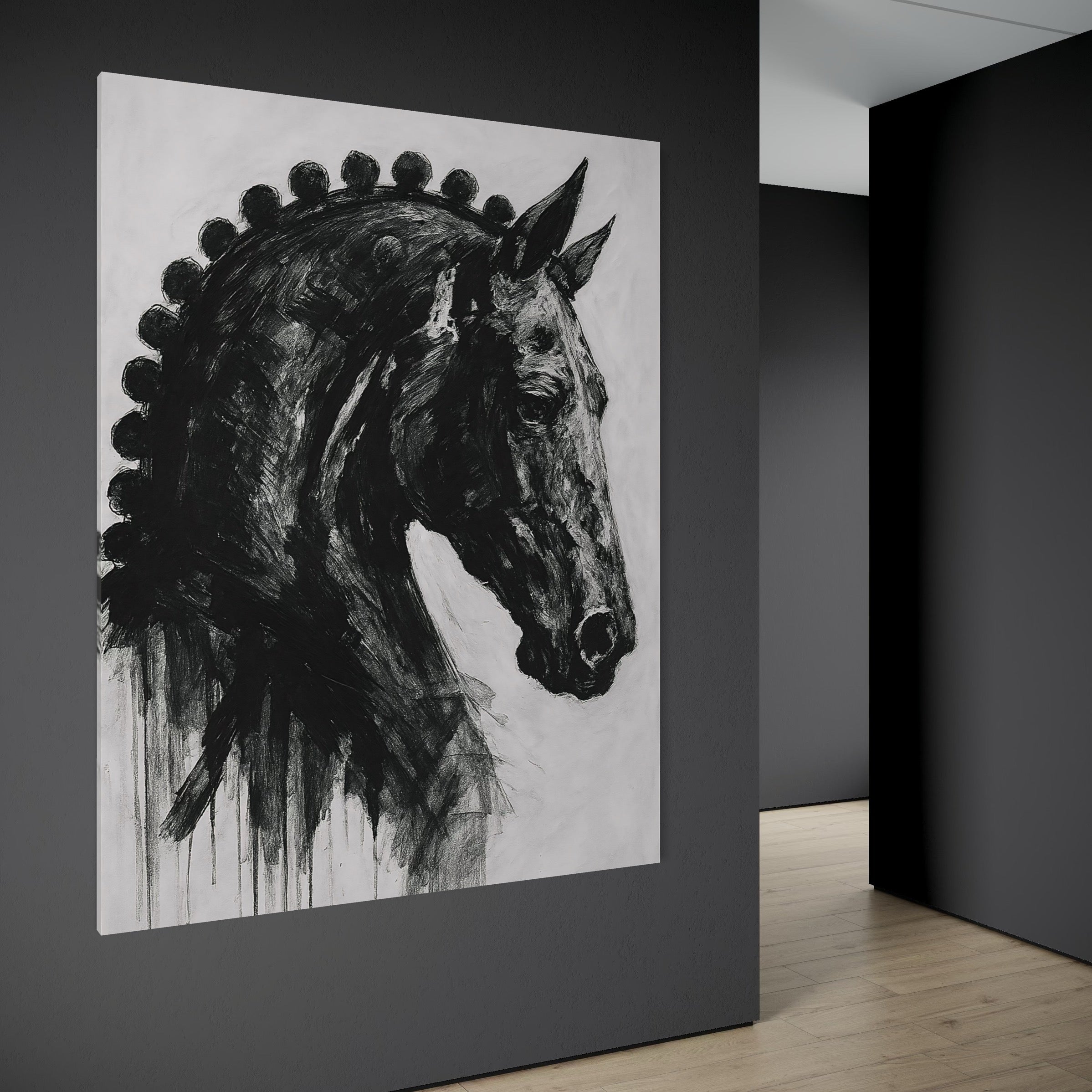 Black Horse Paint