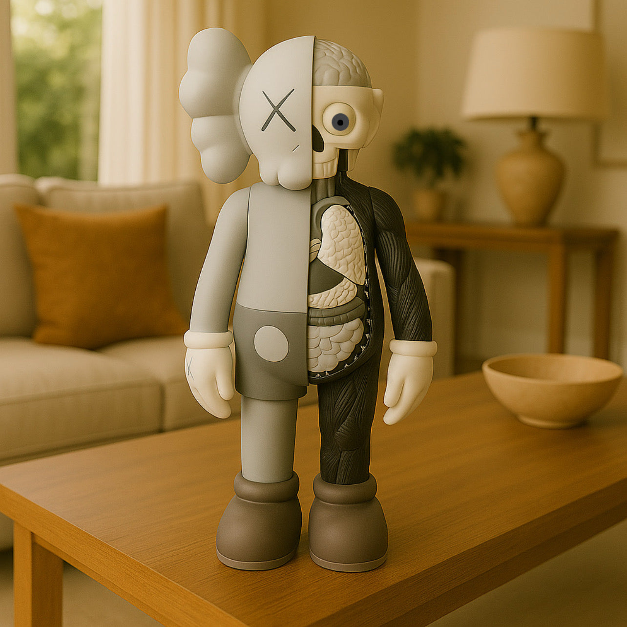Kaws Anatomy Gray