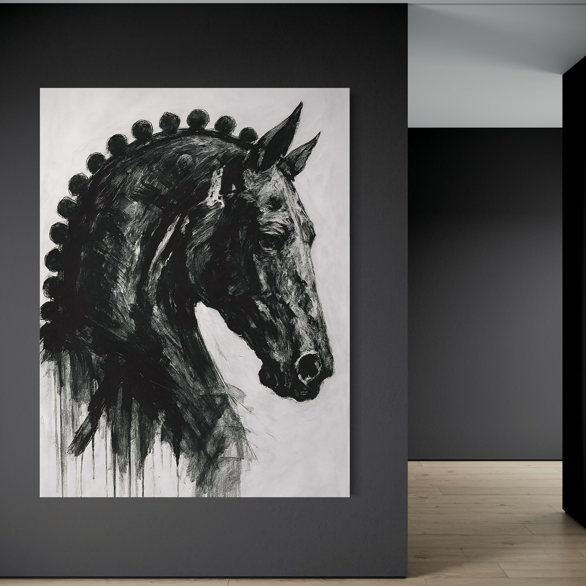 Black Horse Paint