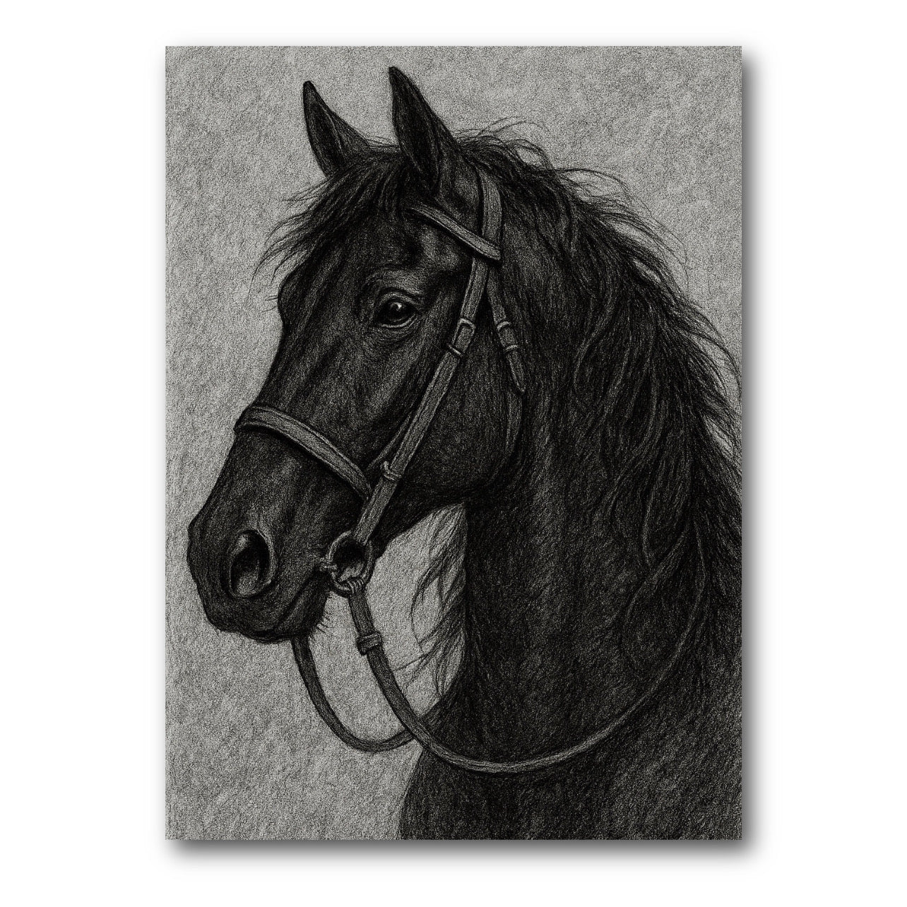Black Horse Ilustration