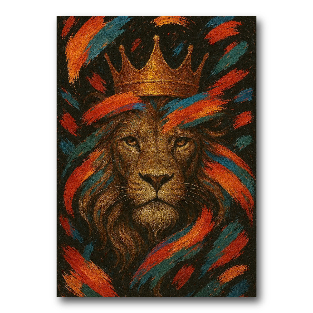 Crown Lion Paint