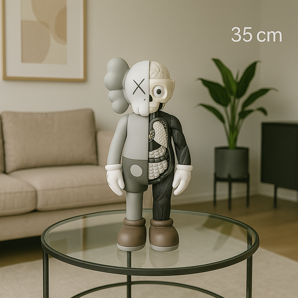 Kaws Anatomy Gray