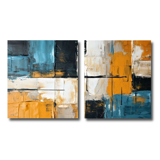 Set Abstract Colors Duo