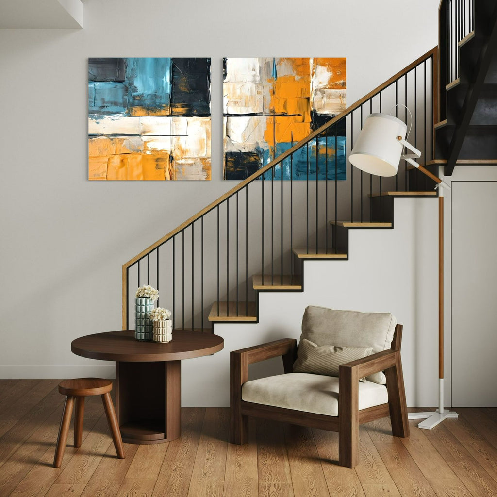 Set Abstract Colors Duo