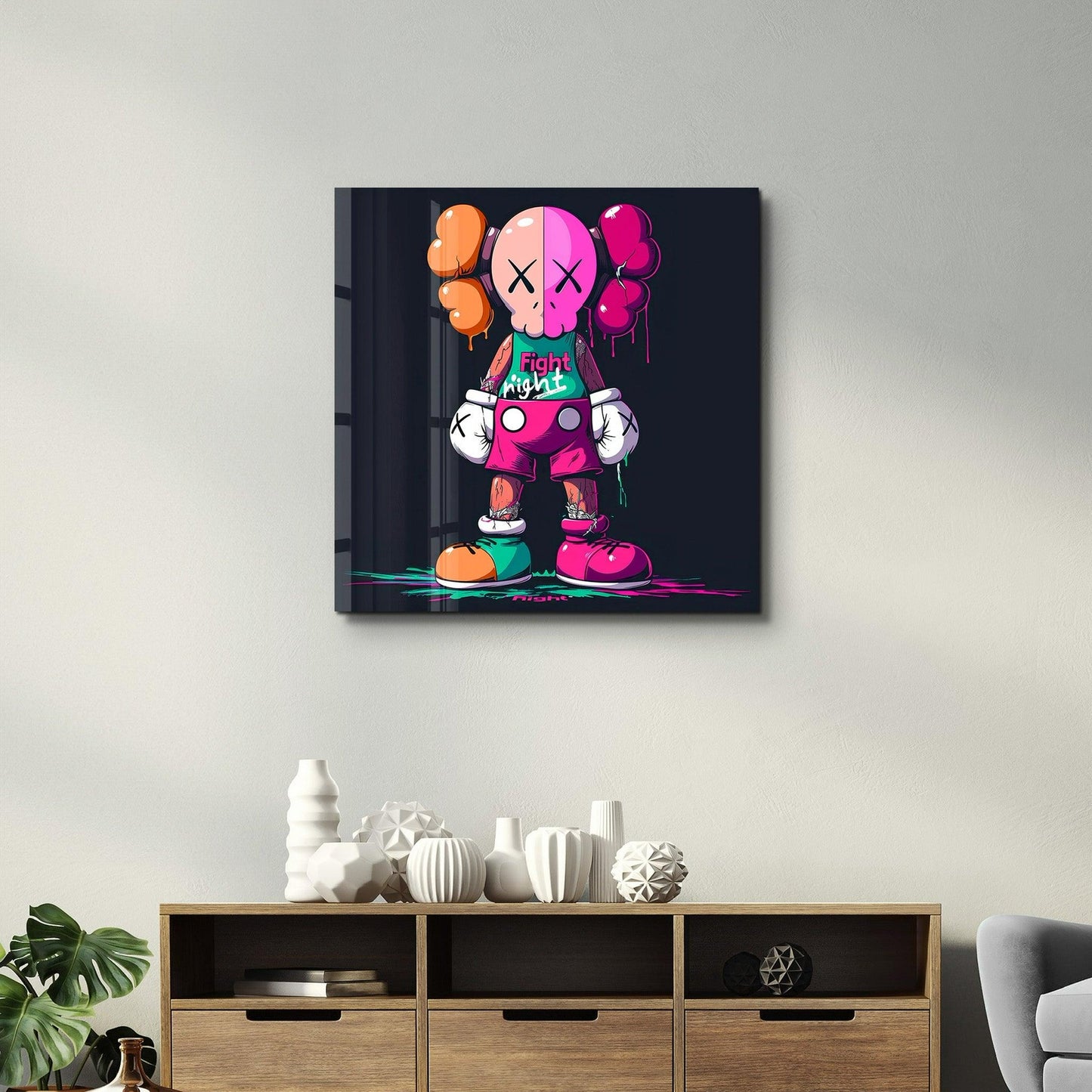 Kaws Pink & Orange