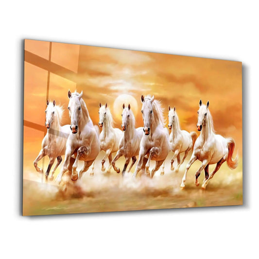 Horses Galloping