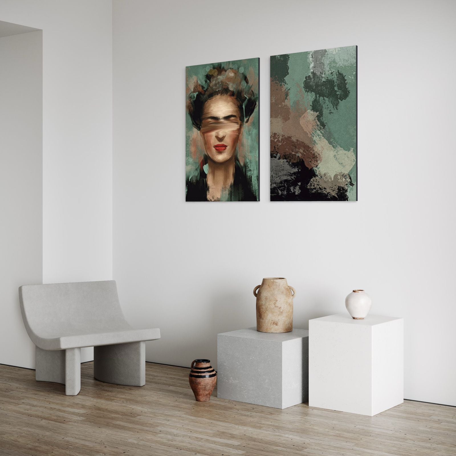 Set Abstract Frida Duo