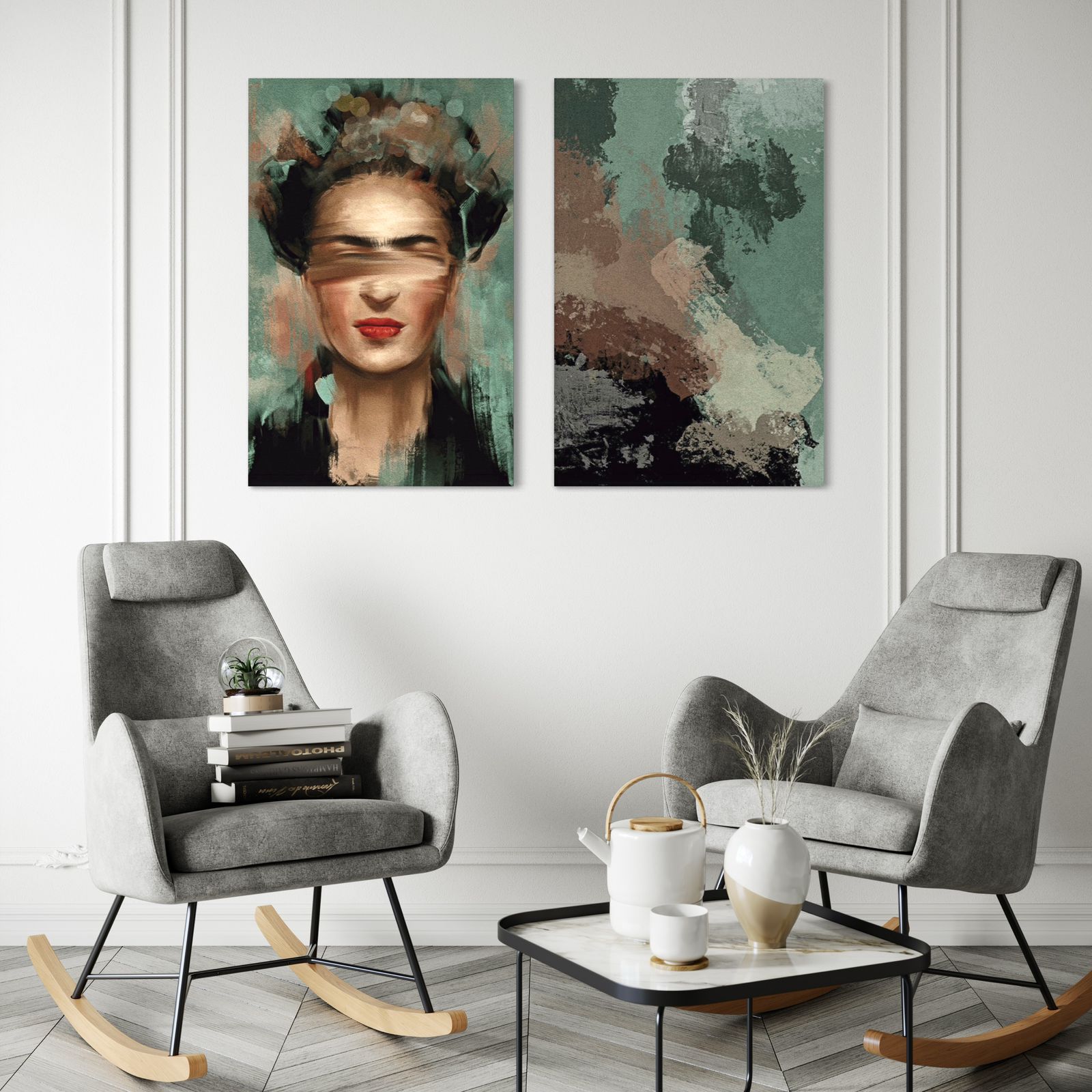 Set Abstract Frida Duo