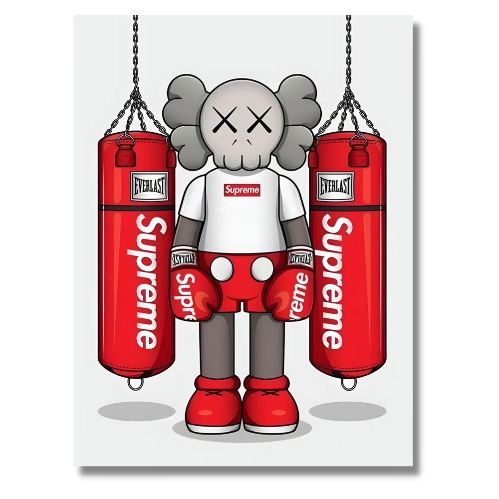 Kaws Supreme Boxer