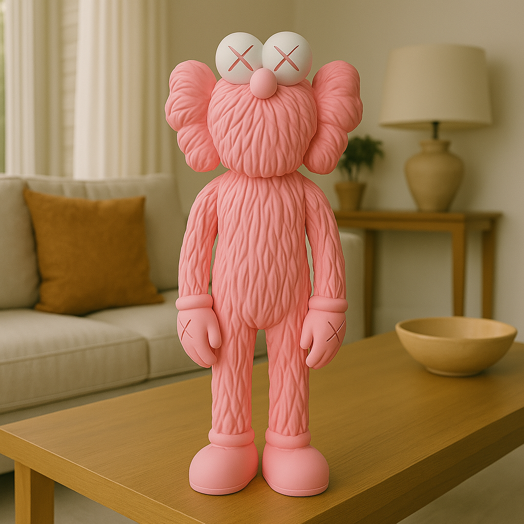 Kaws BFF Pink
