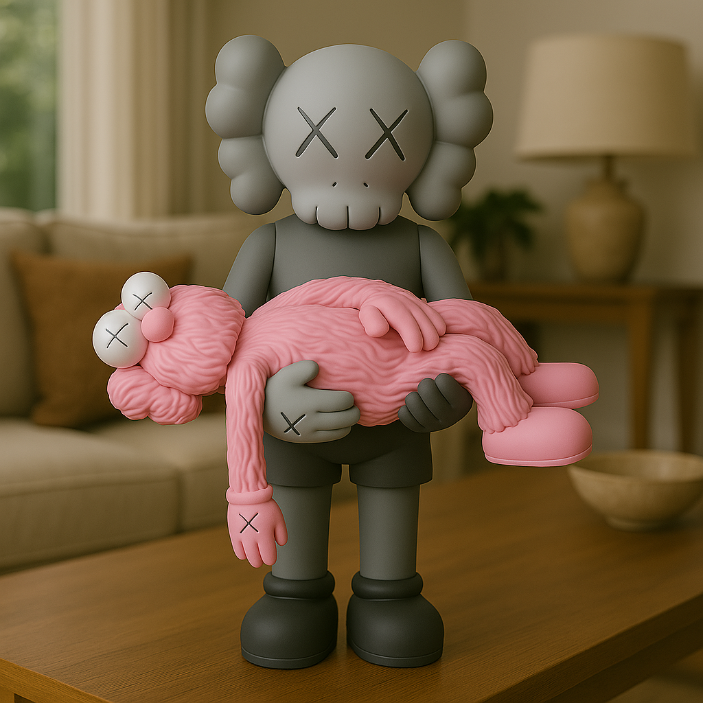 Kaws Gone Gray/Pink
