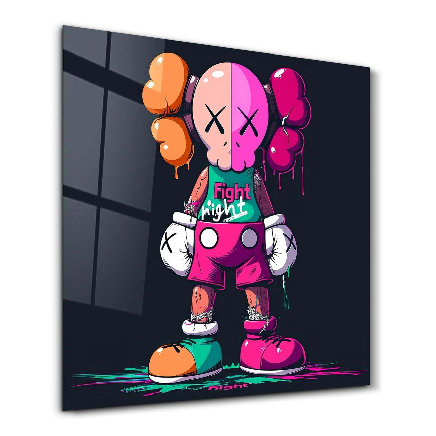 Kaws Pink & Orange