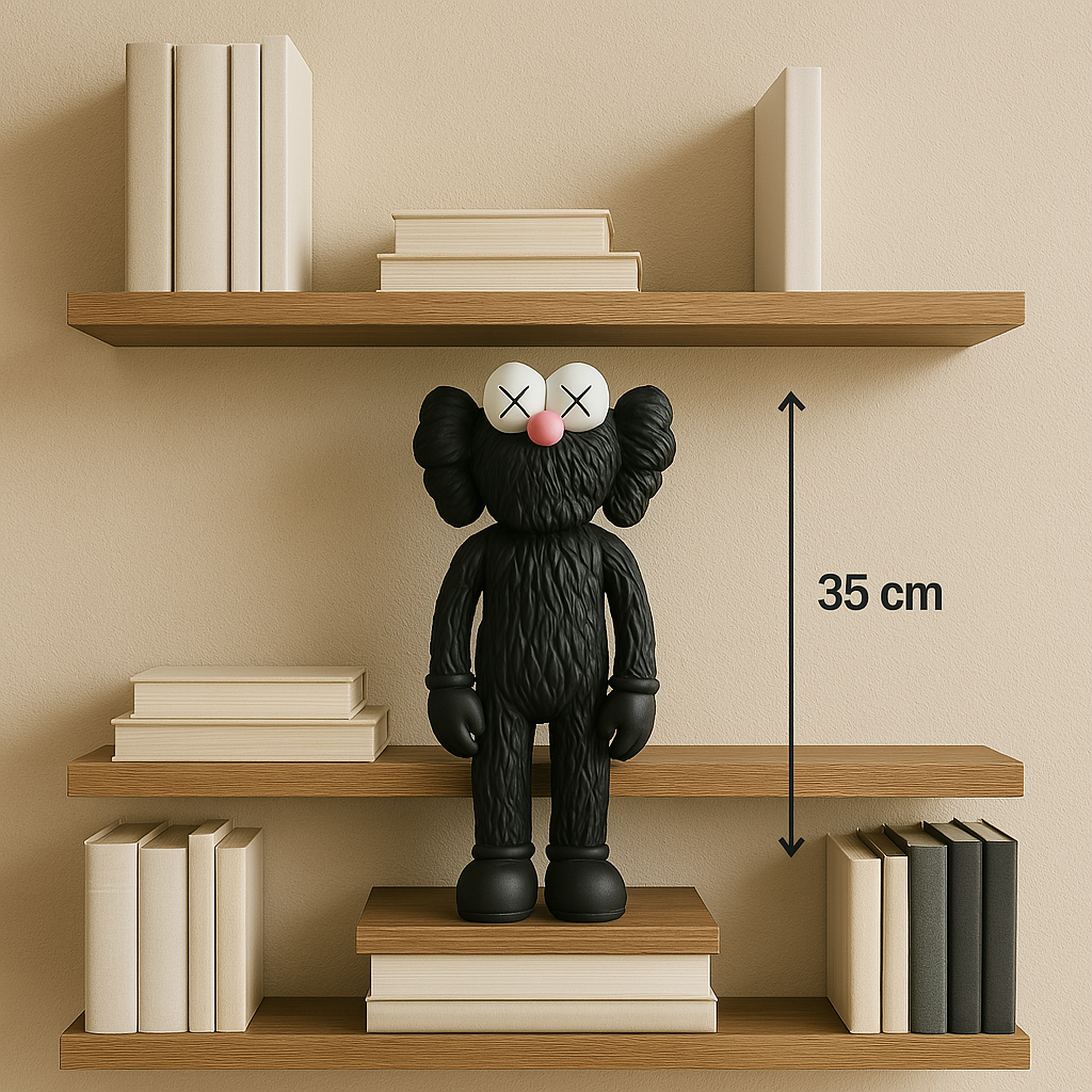 Kaws BFF Black
