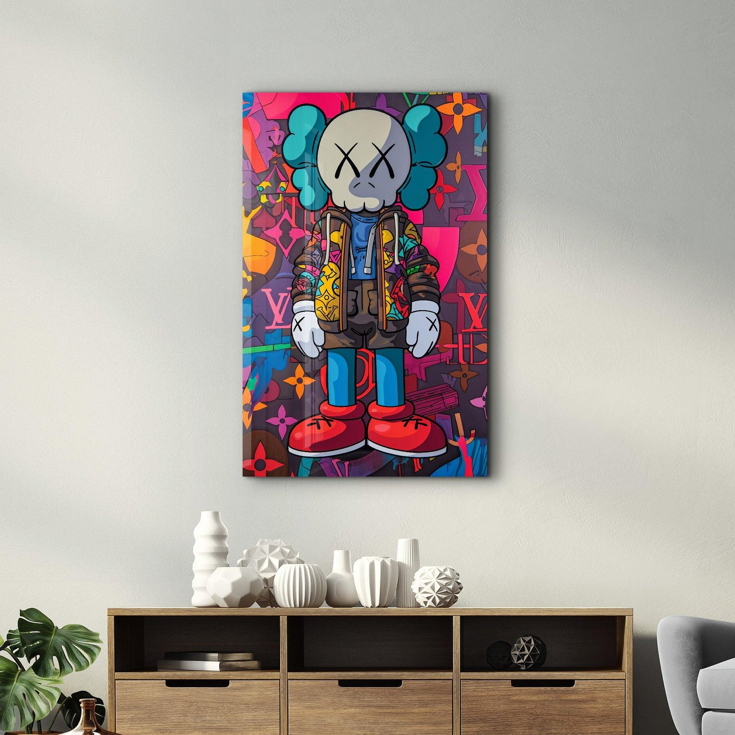 Kaws LV Graffiti