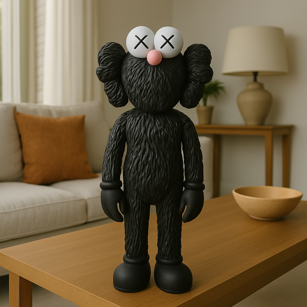 Kaws BFF Black