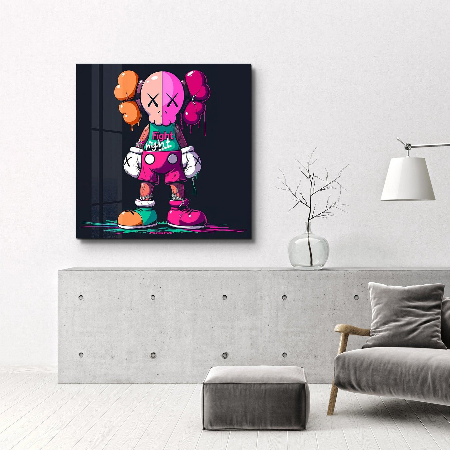 Kaws Pink & Orange