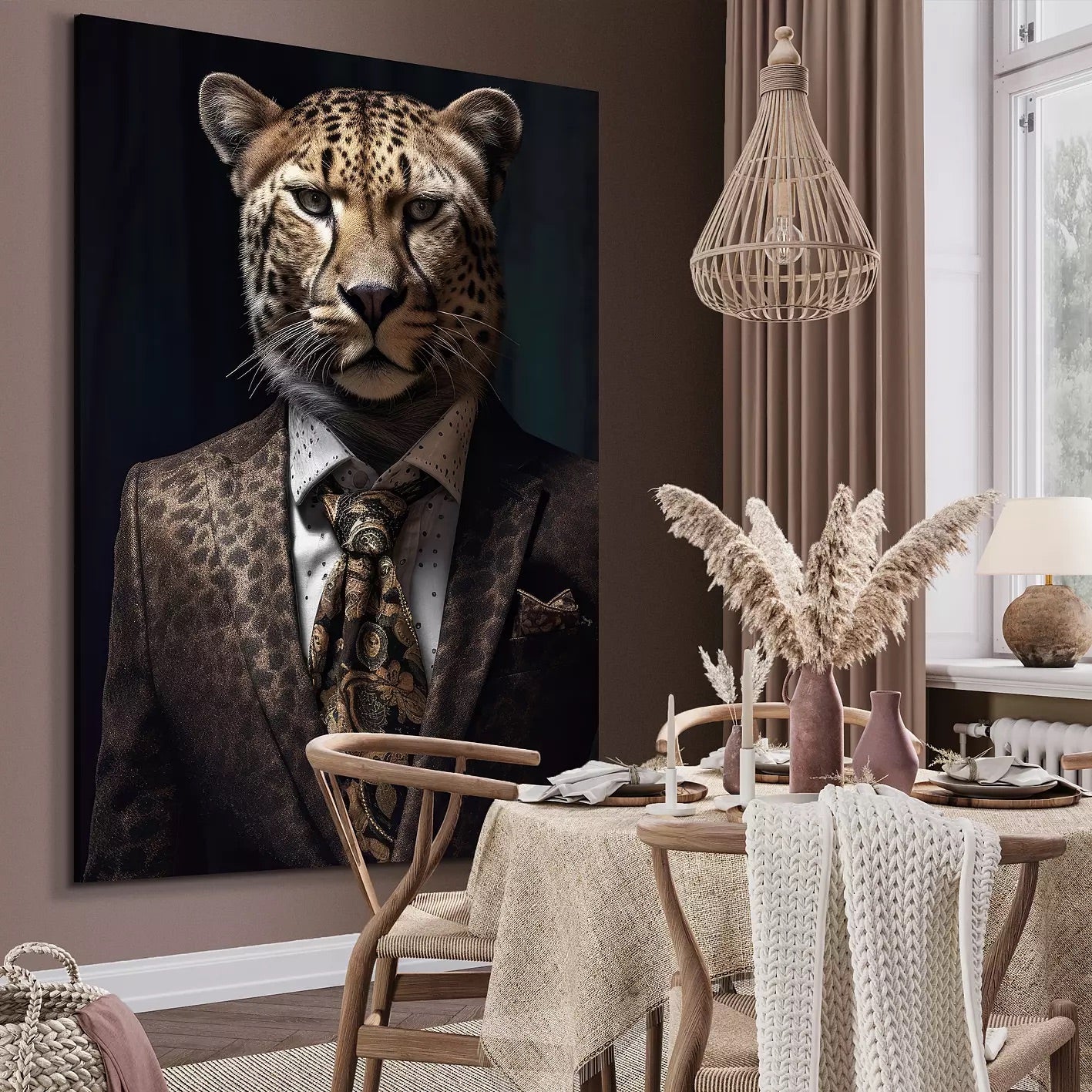 Suited Leopard