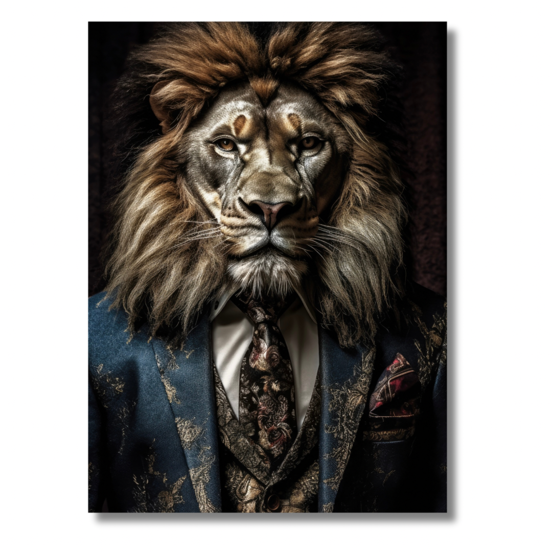 Suited Lion