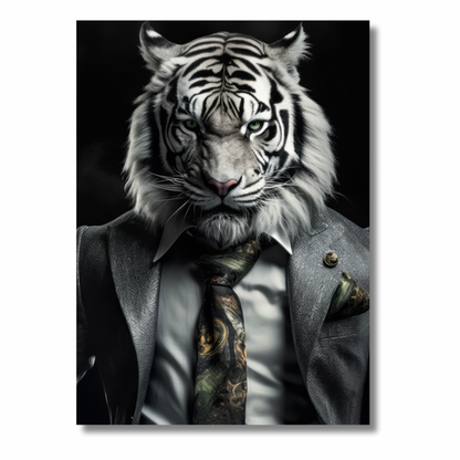 Suited White Tiger