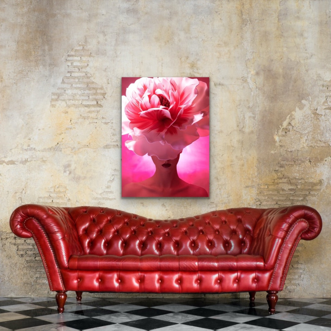 Pink Peonie Head