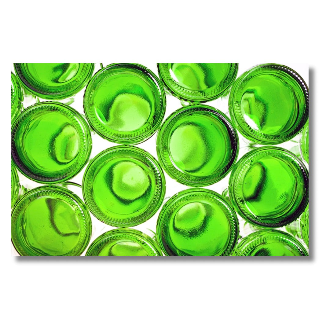 Green Glass Bottles