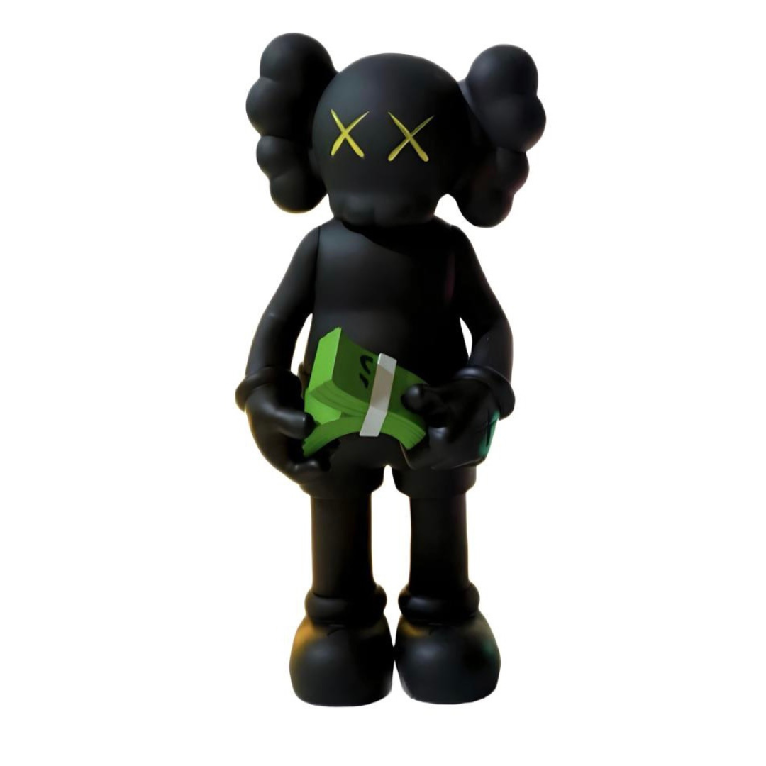 Kaws Cash Black