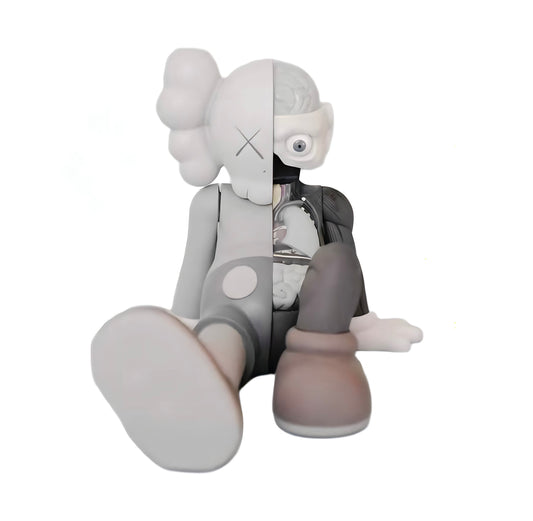 Kaws Sit Anatomy Gray